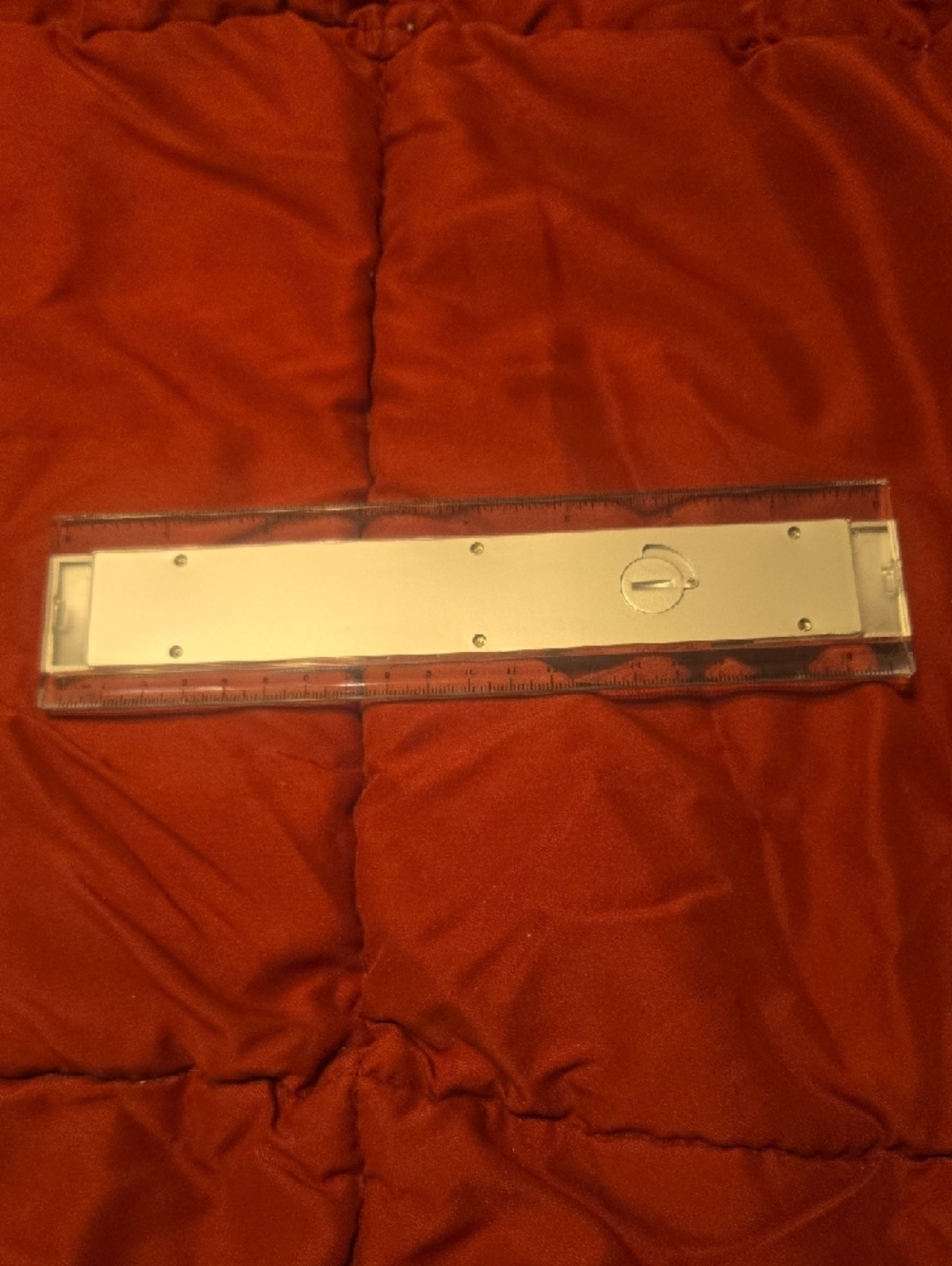 4Calculator Ruler with LCD Display - Silver - Picture 2 of 4